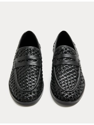 Marks & Spencer Deri Kadın Loafer