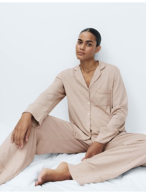 Marks & Spencer Pamuk Karışımlı Pijama Takımı