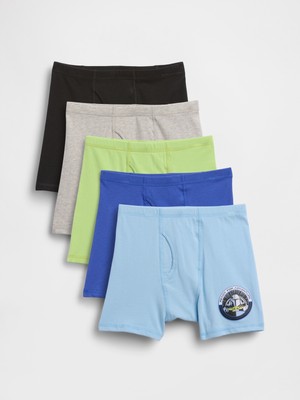 Gap Erkek Çocuk Çok Renkli Star Wars Organik Pamuk Boxer (5'li)