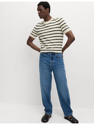 Marks & Spencer Pamuklu Baggy Jean
