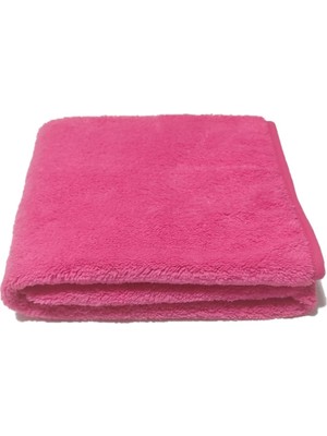 Vuralsin38 Kedi ve Köpek Battaniyesi Yumuşak Peluş Yıkanabilir 1 Adet Fuşya (Küçük Boy 80X60)