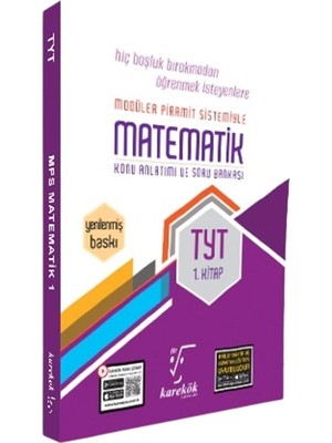 Vuralsin38 Karekök Yayınları Tyt Matematik Mps Konu Anlatımı Soru Bankası 1. Kitap