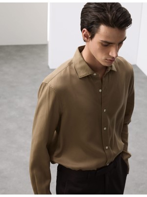 Marks & Spencer Regular Fit Easy-Iron Uzun Kollu Gömlek