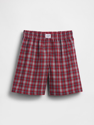 Gap Erkek Çocuk Kırmızı Recycled Boxer Şort Pijama Altı