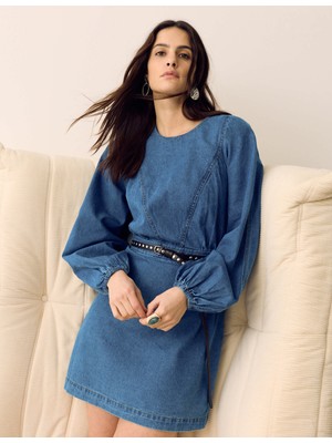 Marks & Spencer Per Una Denim Elbise