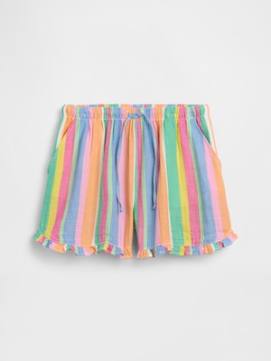 Gap Kız Çocuk Çok Renkli Pull-On Şort