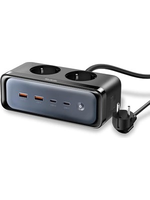 Vuralsin38 CH-4610 70W Gan 6in1 Güç Ünitesi - Siyah