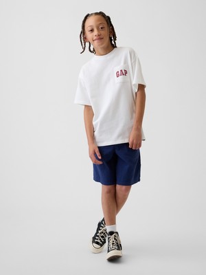 Gap Erkek Çocuk Lacivert Relaxed Easy Bermuda Şort