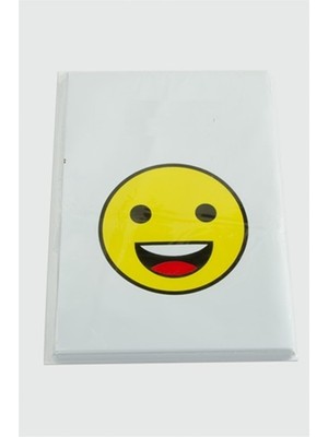 Zero Land Shophnrl 11X17 Emoji Sedef Hediyelik Poşet Paketi 100 Adet-Sarı