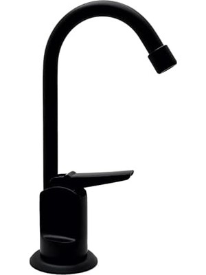 Vuralsin38 Westbrass R203-NL-62 6 "-Flo Stil Saf Su Sebili Musluk, Mat Siyah