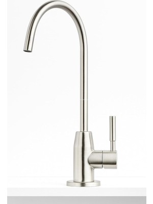 Vuralsin38 Arıtma Musluğu, Inox, 24 cm, Boyun, Tek Kollu, Krom Kaplama, 360° Döner, Yüksek Kalite Lüx Su Armatürü