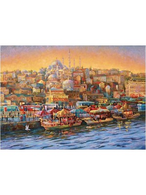 Vuralsin38 Neverland 1000 Parça Puzzle - Istanbul Evenıng