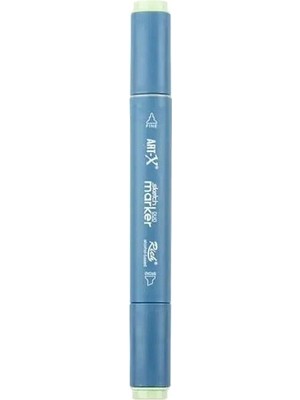Rich KLM-18024 Art-X Sketch Marker Kalem Duo 9544 Leaf White