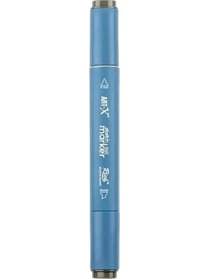 Rich KLM-17964 Art-X Sketch Marker Kalem Duo 416 Green Grey