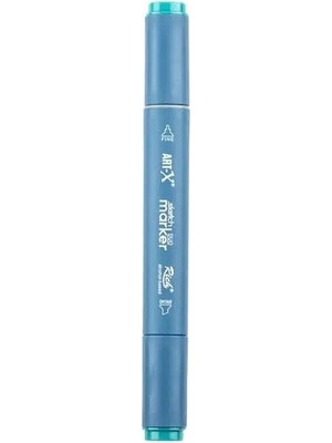 Rich KLM-18019 Art-X Sketch Marker Kalem Duo 2233 Flax Blue