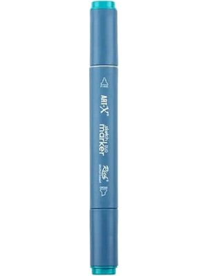 Rich KLM-17957 Art-X Sketch Marker Kalem Duo 319 Water Blue