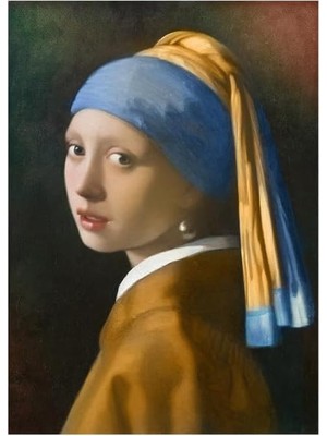 Vuralsin38 Neverland 1000 Parça Puzzle - Gırl Wıth A Pearl Earrıng (Inci Küpeli Kız)