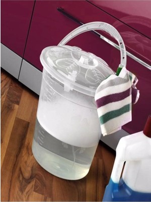 Asil Acar Home Şeffaf Su Kovası 10 Lt ROYALEKS-ASD103