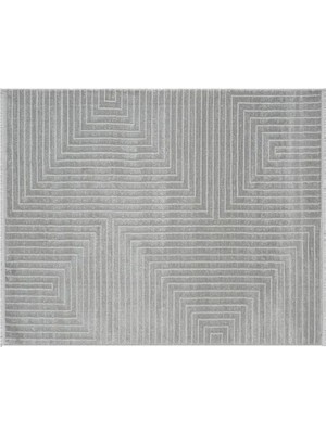 Vivense Zen Bambu Dokulu Makine Halısı, Gri, 80X300, 0597A