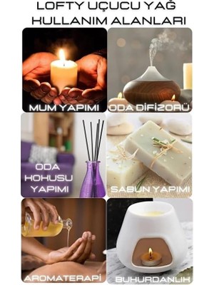 Vuralsin38 Lofty Bolluk Bereket Saf Uçucu Yağ (10ML) -%100 Doğal Esansiyel Yağ | Buhurdanlık, Difüzör ve Oda Kokusu Için Ferahlatıcı Etki