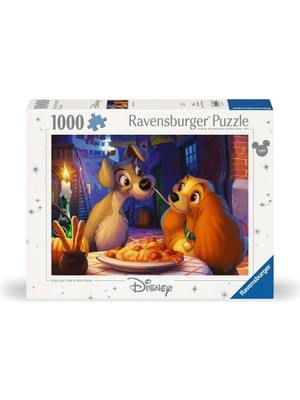 Vuralsin38 1000 Parça Leydi ve Sokak Köpeği Puzzle