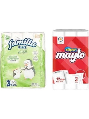 Vuralsin38 Familia Plus Natural 40'lı Paket X1 + Maylo 12’li X1