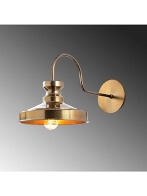 Vuralsin38 LED Modern Eskitme Metal Aplik E27 Duvar Lambası 22X42X23 cm Salon Yatak Odası Aydınlatma, BEJ-182VINTAGE