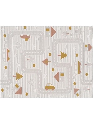 Vivense Kids Yumuşak Dokulu Çocuk Odası Halısı, Multi, 140X200
