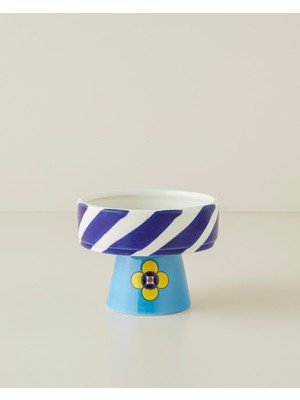 English Home Jolie Stoneware Dekoratif 12,5X12,5X9,0 cm Multicolor