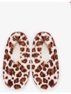 Penti Leopard Fluffy Patik