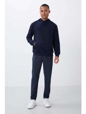 Stsahra  Erkek Lacivert Sweatshirt