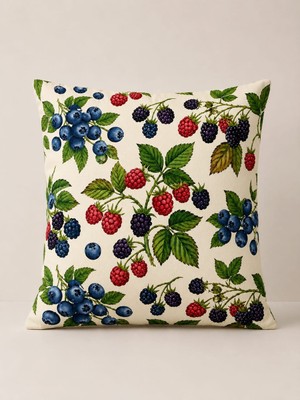 Pikko Home Akdeniz Esintisi Dijital Baskı Polyester Kırlent Kılıfı(Kr)