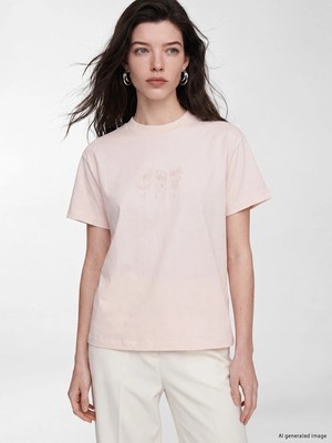 LC Waikiki Lcw Comfort Pembe Tişört