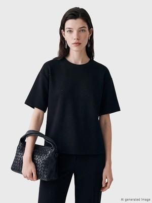 LC Waikiki Lcw Comfort Siyah Tişört