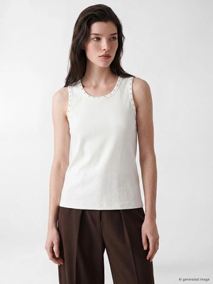 LC Waikiki Lcw Comfort Beyaz Tişört