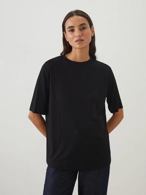 Lcw Modest Siyah Tişört