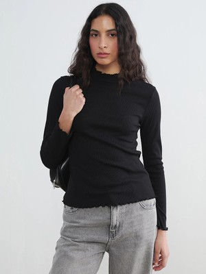 Lcw Modest Siyah Tişört