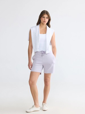 LC Waikiki Lcwaıkıkı Basic Lila Şort