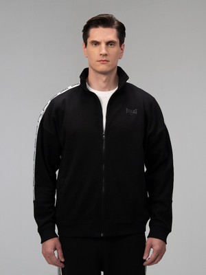 Everlast Retro Collection Oversize Siyah Full Zip Sweatshirt