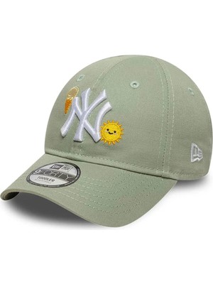 New Era Yeşil Erkek Çocuk Şapka 60856262-TOD Summer Icon 9forty