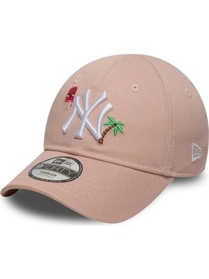 New Era Pembe Kız Çocuk Şapka 60856265-TOD Summer Icon 9forty