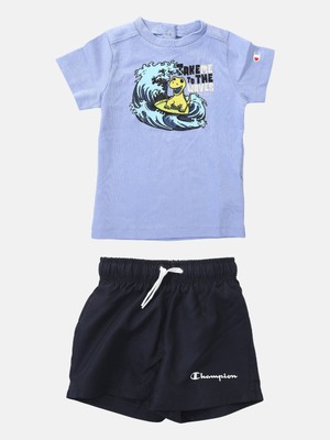 Champion Champıon Bebek Şort T-Shırt Takım 307065-BS186