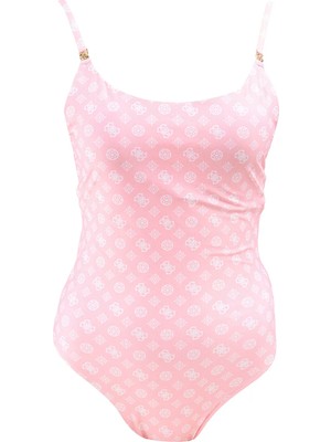 Guess Pembe Kadın Baskılı Mayo E6GJ10MC04R-PMKA