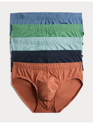 Marks & Spencer 5’li Saf Pamuk Cool & Fresh Slip