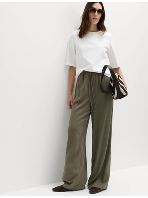 Marks & Spencer Keten Karışımlı Pantolon