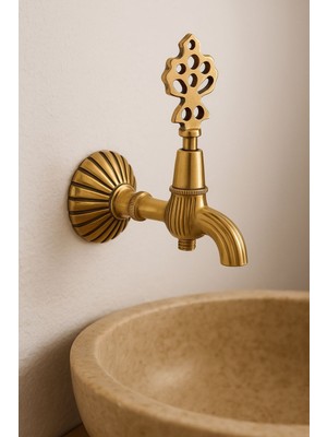 Viosa Osmanlı Antik Eskitme Hamam Konsepti Ara Lavabo Banyo Uzun Musluk
