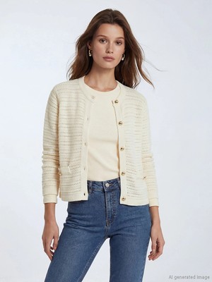 Lcw Modest Ekru Hırka