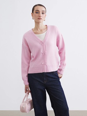 Lcw Modest Pembe Hırka