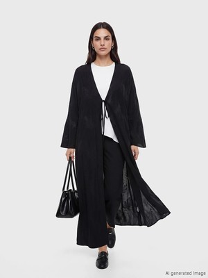 Lcw Modest Siyah Hırka