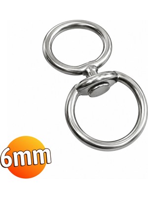 Badem10 (1 Adet) Dayanıklı Metal Dönerge Fırdöndü 6 mm
